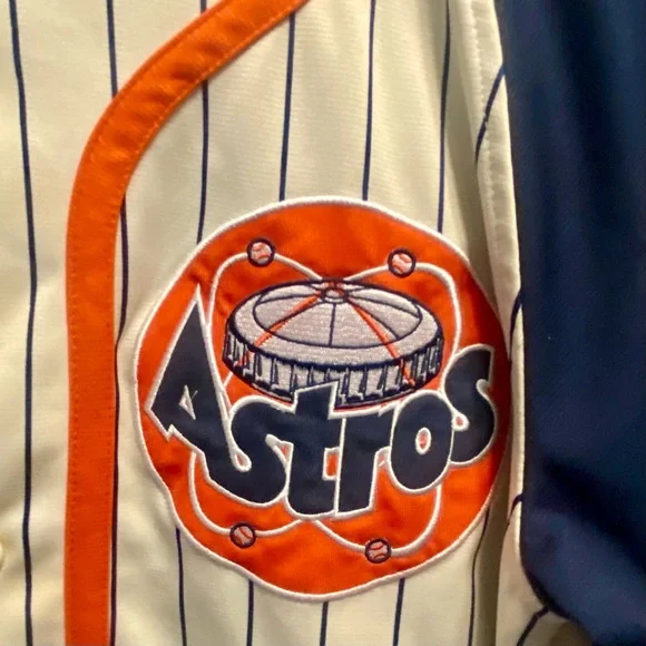 Astros Vintage Retropinstripe jersey Coopertown collection